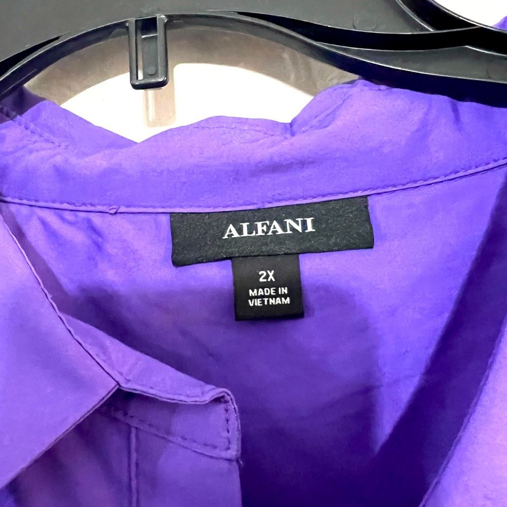 Purple blouse
